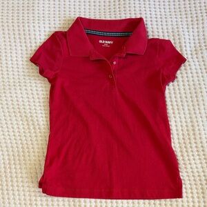 Kids Classic Red Polo
